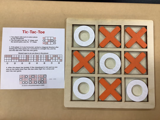 1431782 Wooden Tic Tac Toe