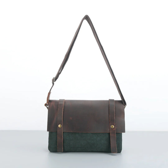 Canvas Messenger Bag by  Red Fox Hub