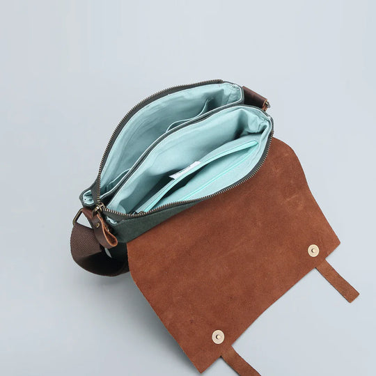 Canvas Messenger Bag by  Red Fox Hub