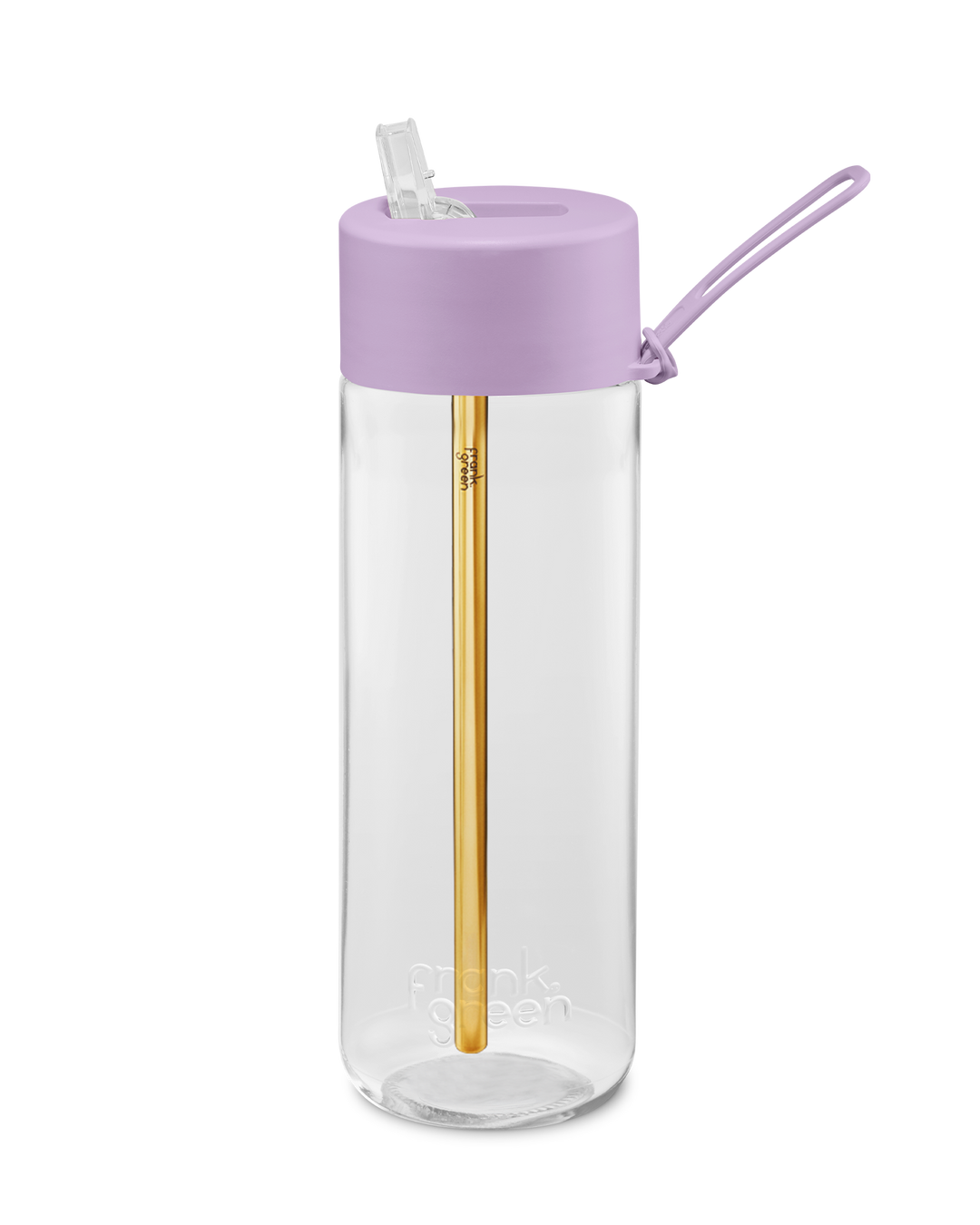 B04S08C09 25oz Original Reuseable Clear Bottle with Straw Lid | Lilac Haze