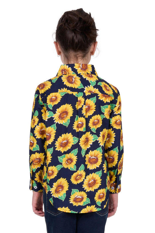 H5S7101123 Kids Ally 1/2 PLKT LS Shirt | Multi