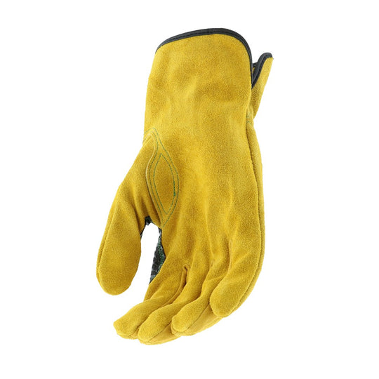 LP42389-John Deere Split Cowhide Leather Driver Gloves