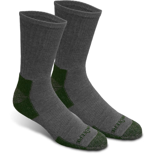 JD90910GYCAU John Deere Everyday Work Sock | Grey/Green