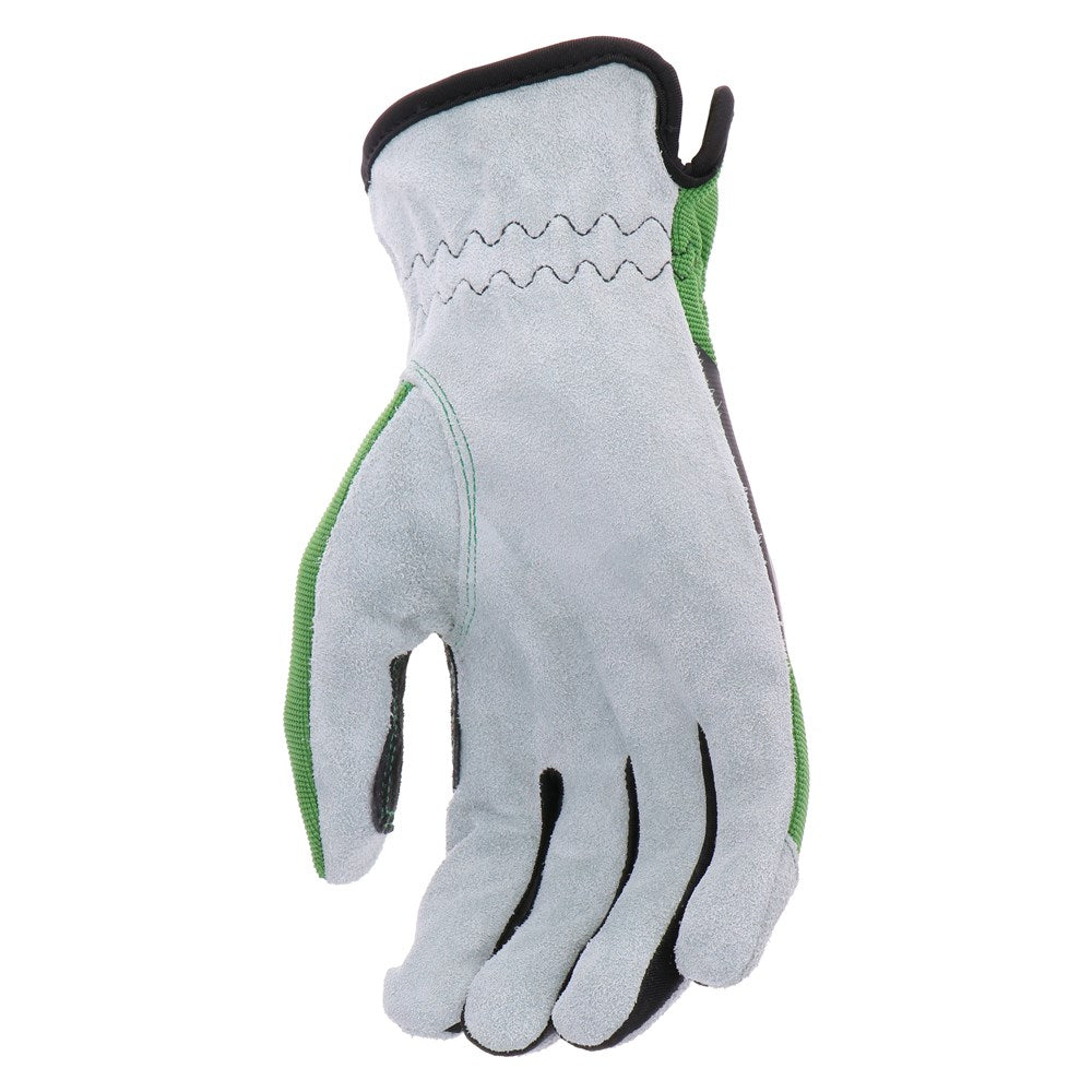 LP67362-John Deere All-Purpose Utility Gloves-Leather Palm