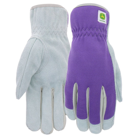 LP74776-John Deere Women's Cowhide Spandex-Purple