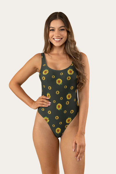 222019RW Serenity One piece Swimmers | Charcoal