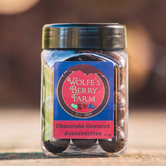 Wolfes Berry Farm Chocolate Coated Jostaberries