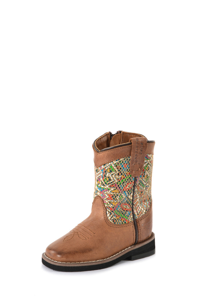 P3W78094T Toddlers Dusty Boot | Brown Multi