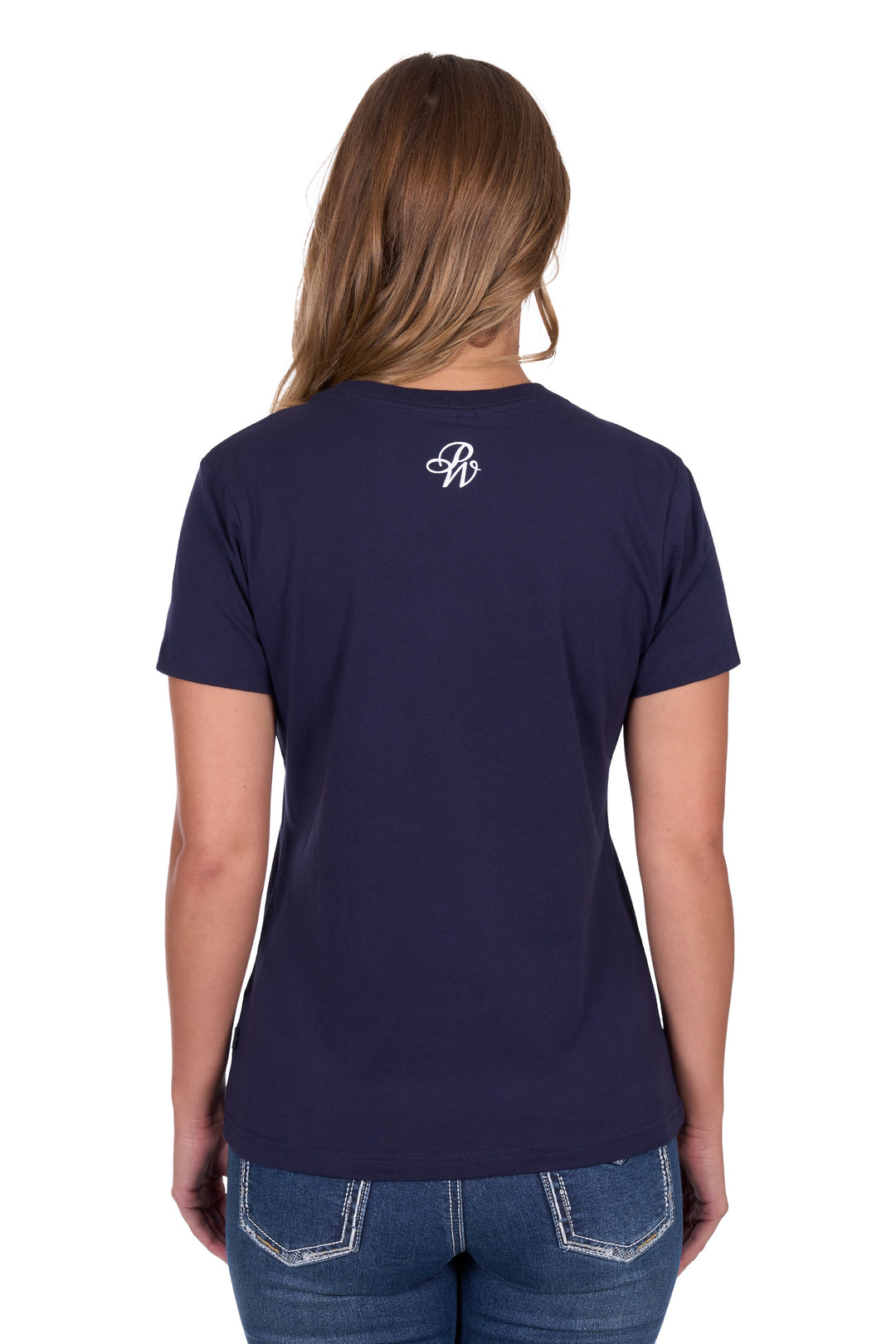P5S2598101 Wmns Sherry SS Tee | Navy