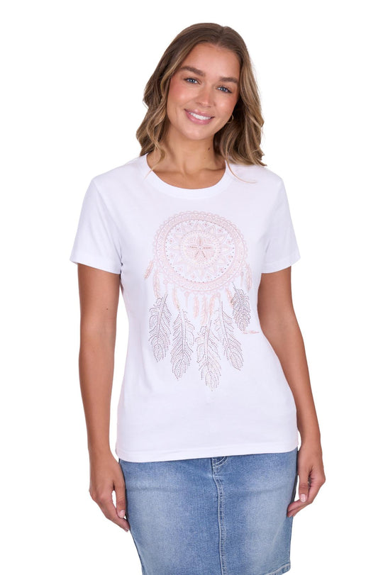P5S2598106 Wmns Regina SS Tee | White