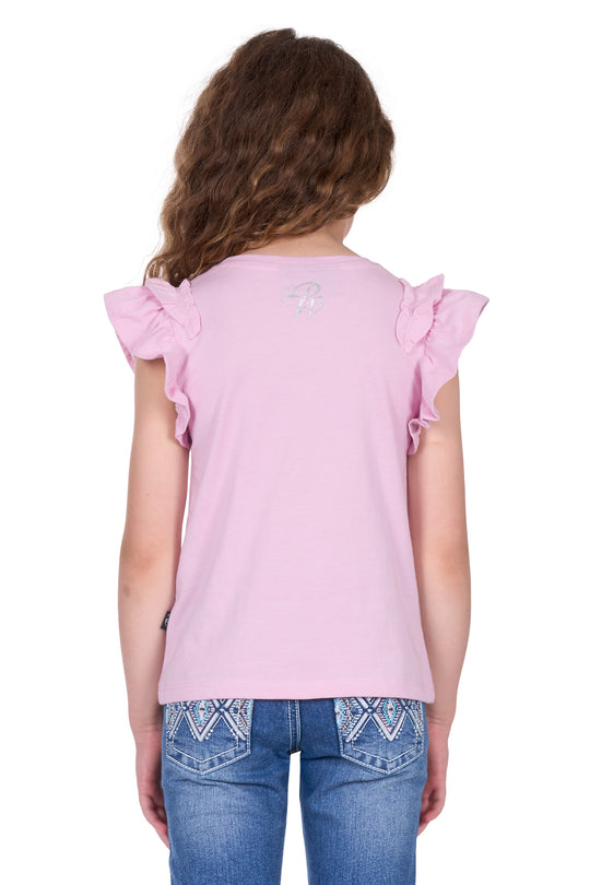 P5S5576144 Girl’s Pietta Short Sleeve Tee | Pink