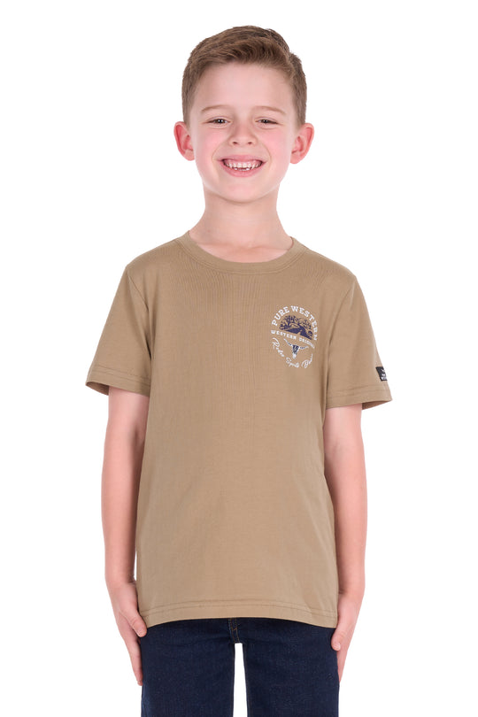 P6S3503312 Boy’s Craig Short Sleeve Tee | Sand