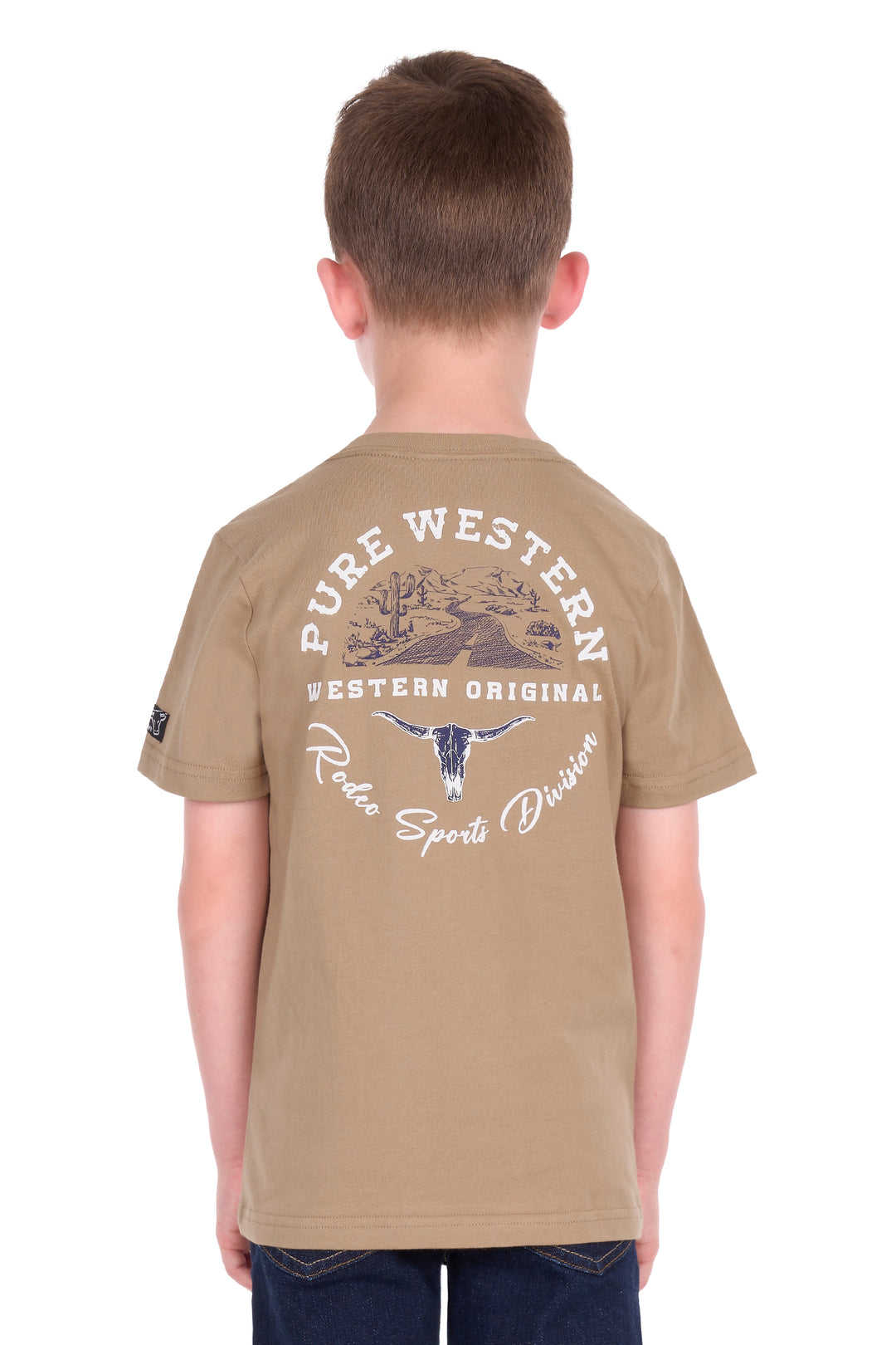 P6S3503312 Boy’s Craig Short Sleeve Tee | Sand