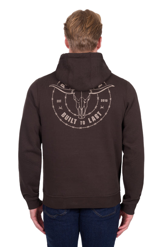 P6W1512177 Mens Walker Hoodie | Chocolate