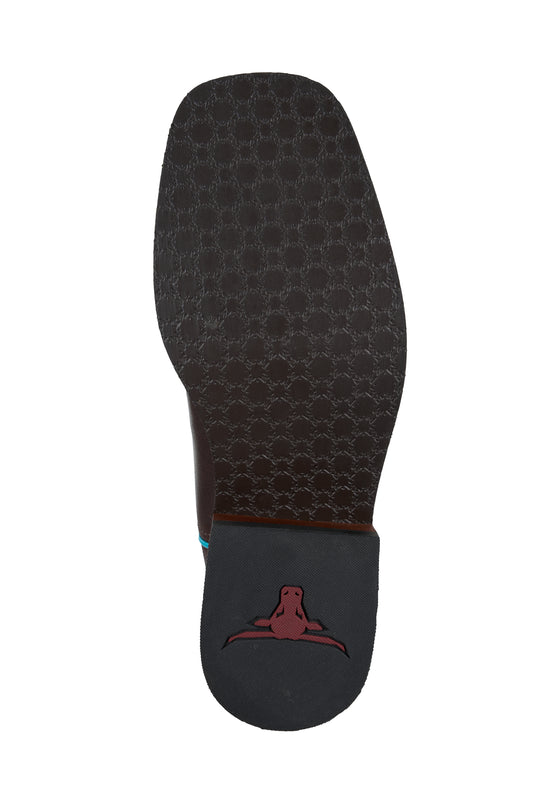 P6W28517 Wmns Wallis Boot | Chocolate/Turquoise