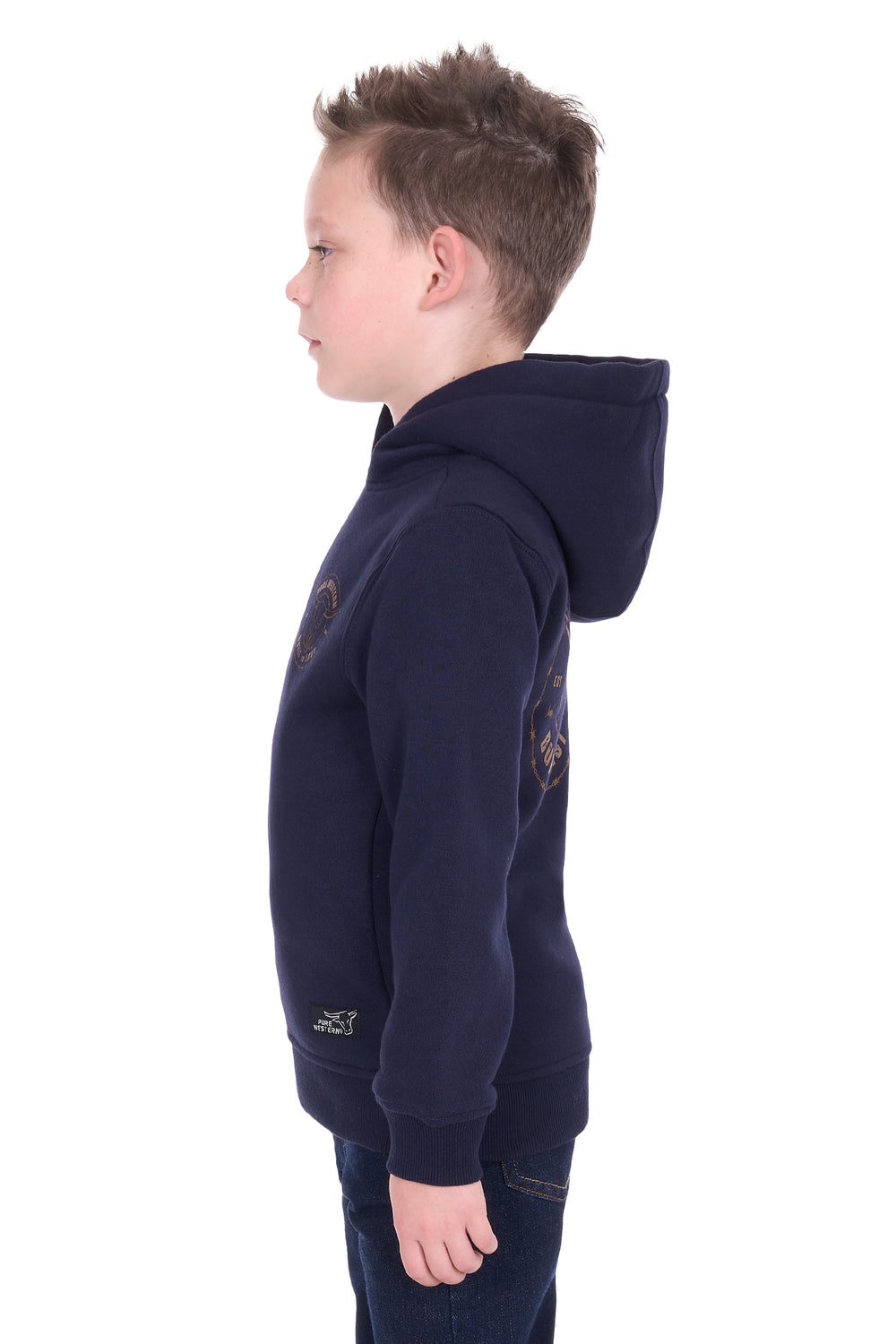 P6W3512178 Boys Walker Hoodie | Navy