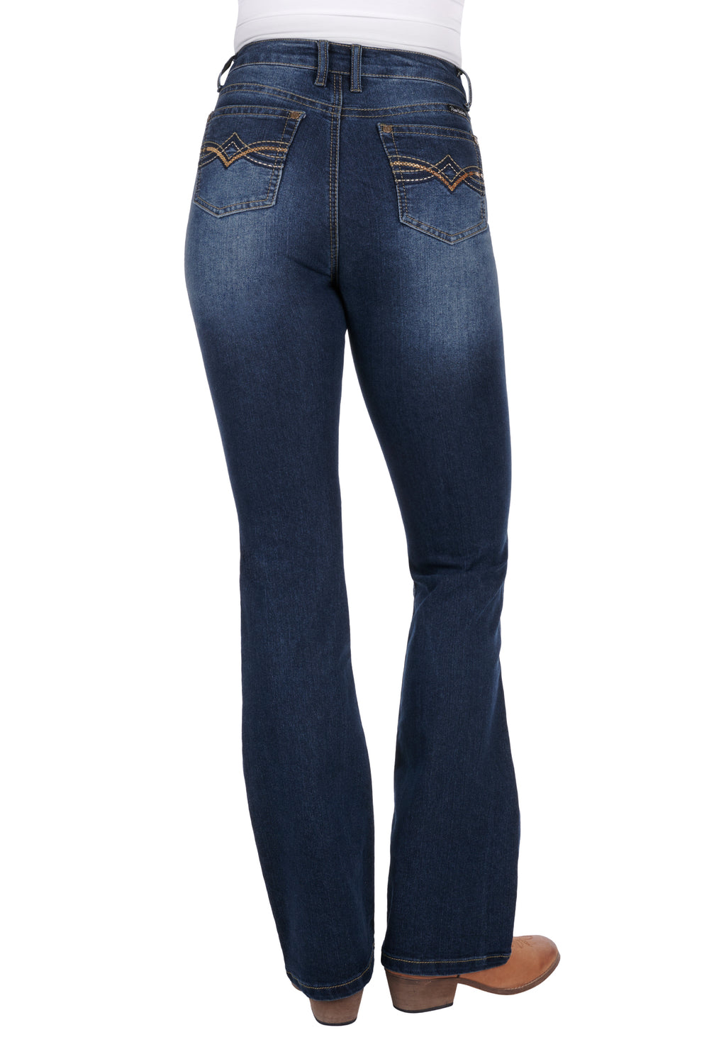 PCP2213509 Wmns Brady Hgh Waist Boot Cut Jeans | Midnight