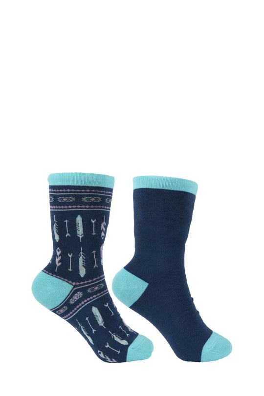 PCP2949SOC PW Adult Crew Socks (Twin Pack)
