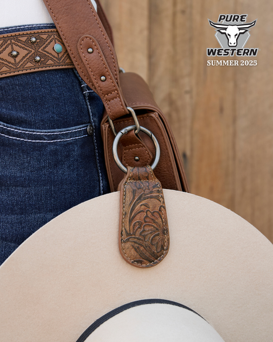 PCP2980HCL Mia Hat Clip | Tan