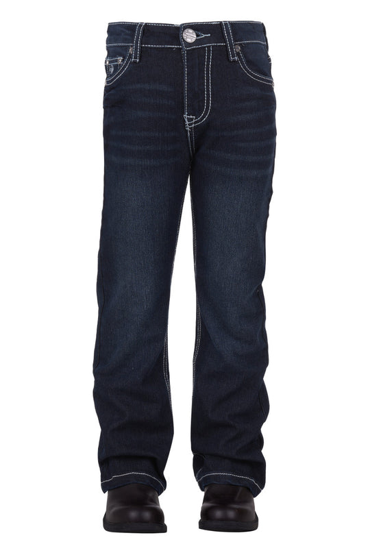 PCP5201123 Girls Haley Boot Cut Jean | Midnight