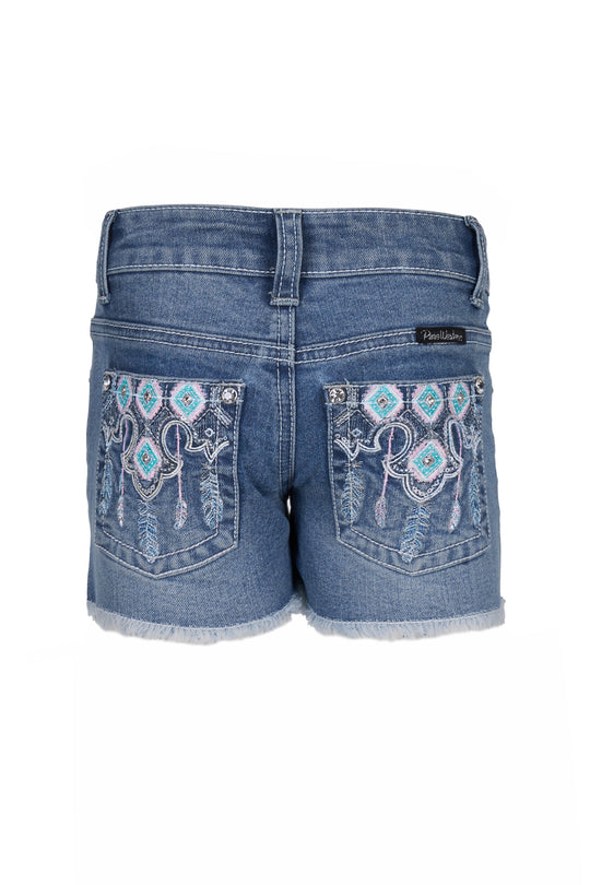 PCP5305149 GIRL’S BAILEY SHORT | Retro Blue