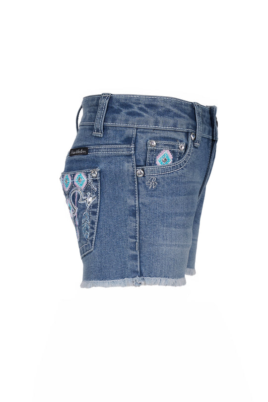 PCP5305149 GIRL’S BAILEY SHORT | Retro Blue