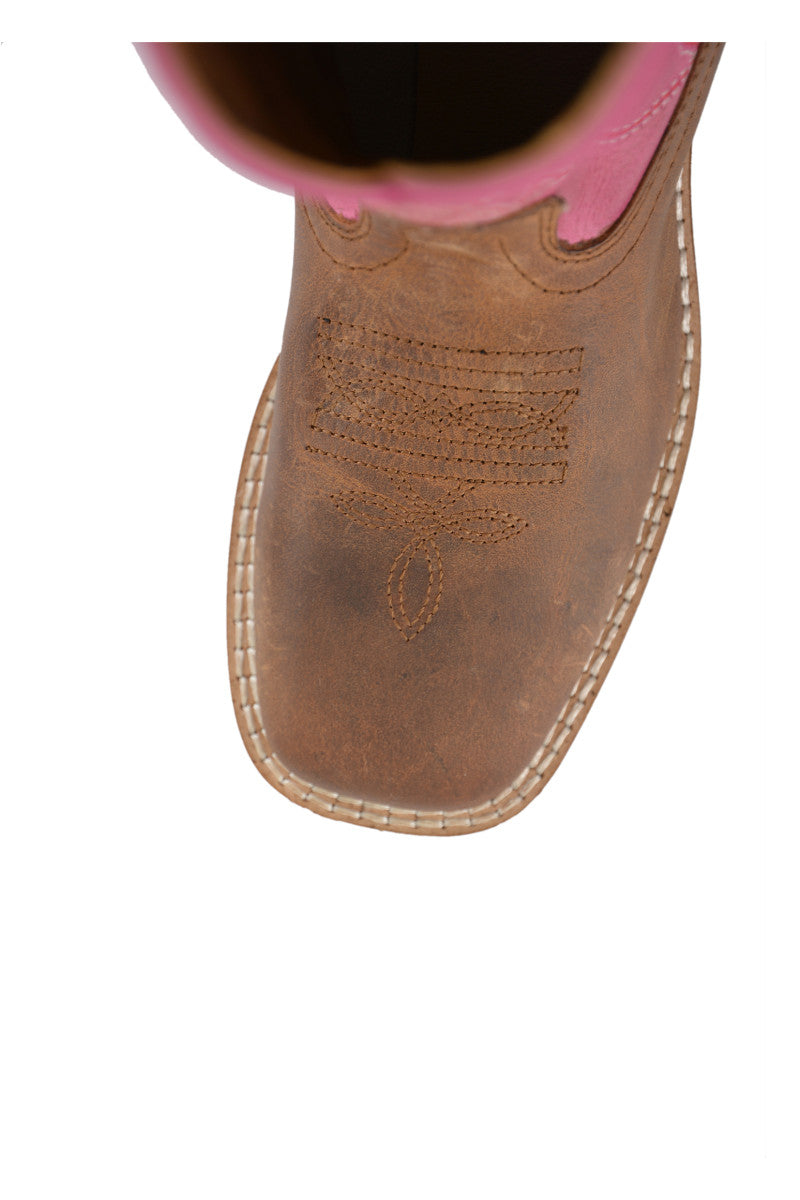 PCP78070C Molly Boot | Brown\Pink