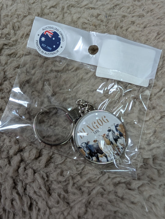 Double-Sided Keyring | Dungog NSW