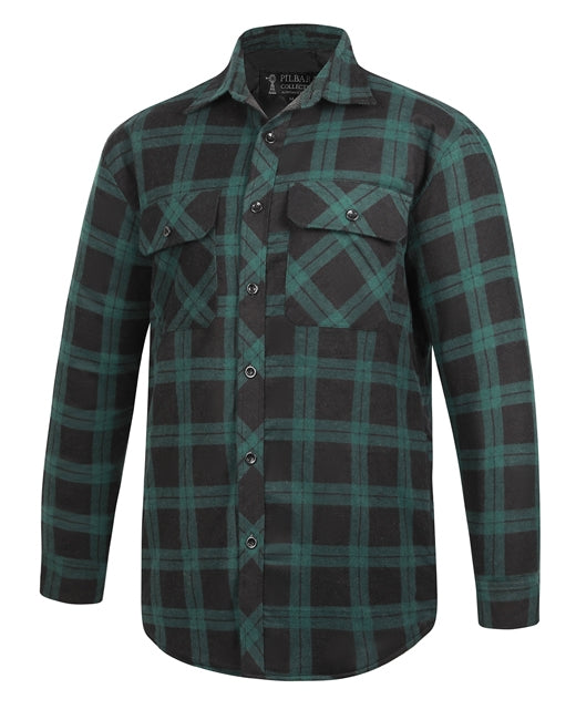 RM123SOF Flannelette Shirt Open Front