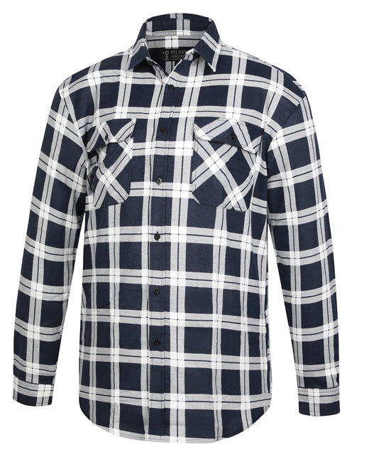 RM123SOF Flannelette Shirt Open Front