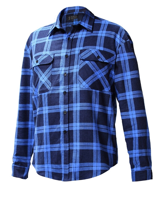 RM123SOF Flannelette Shirt Open Front