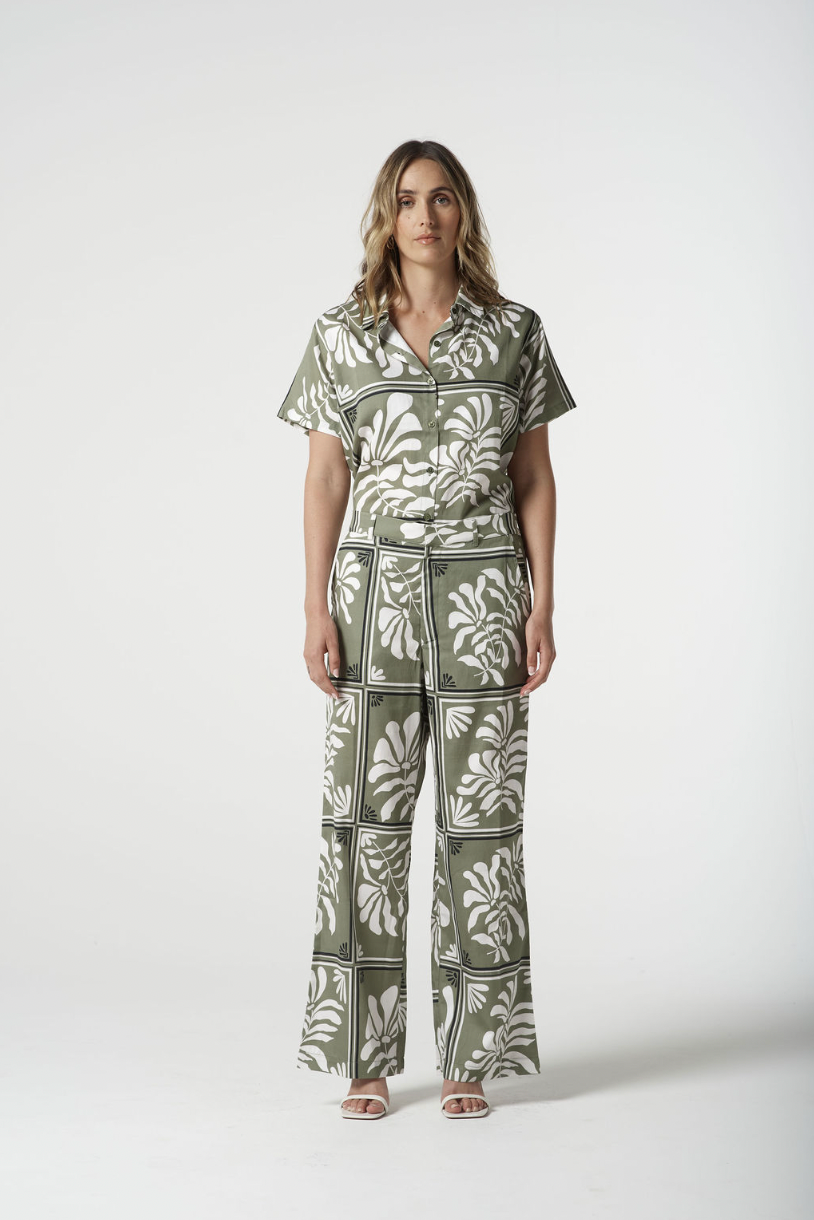 5283-222-S25 Soft Ankle Pant - Sage Green