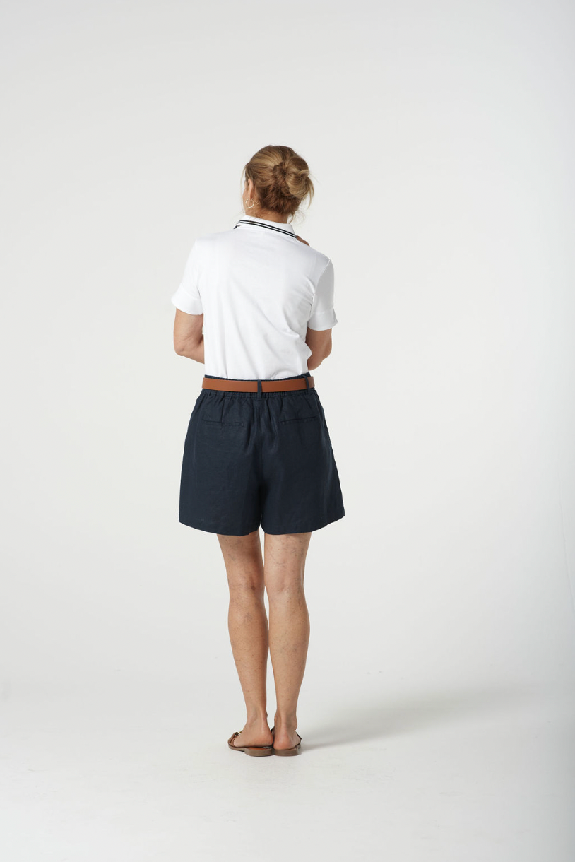 5242-179-S25 Stone Linen Short