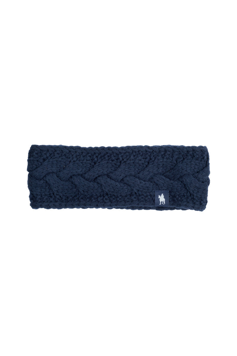 T4W2947BNE Cable Knit Headband | Navy