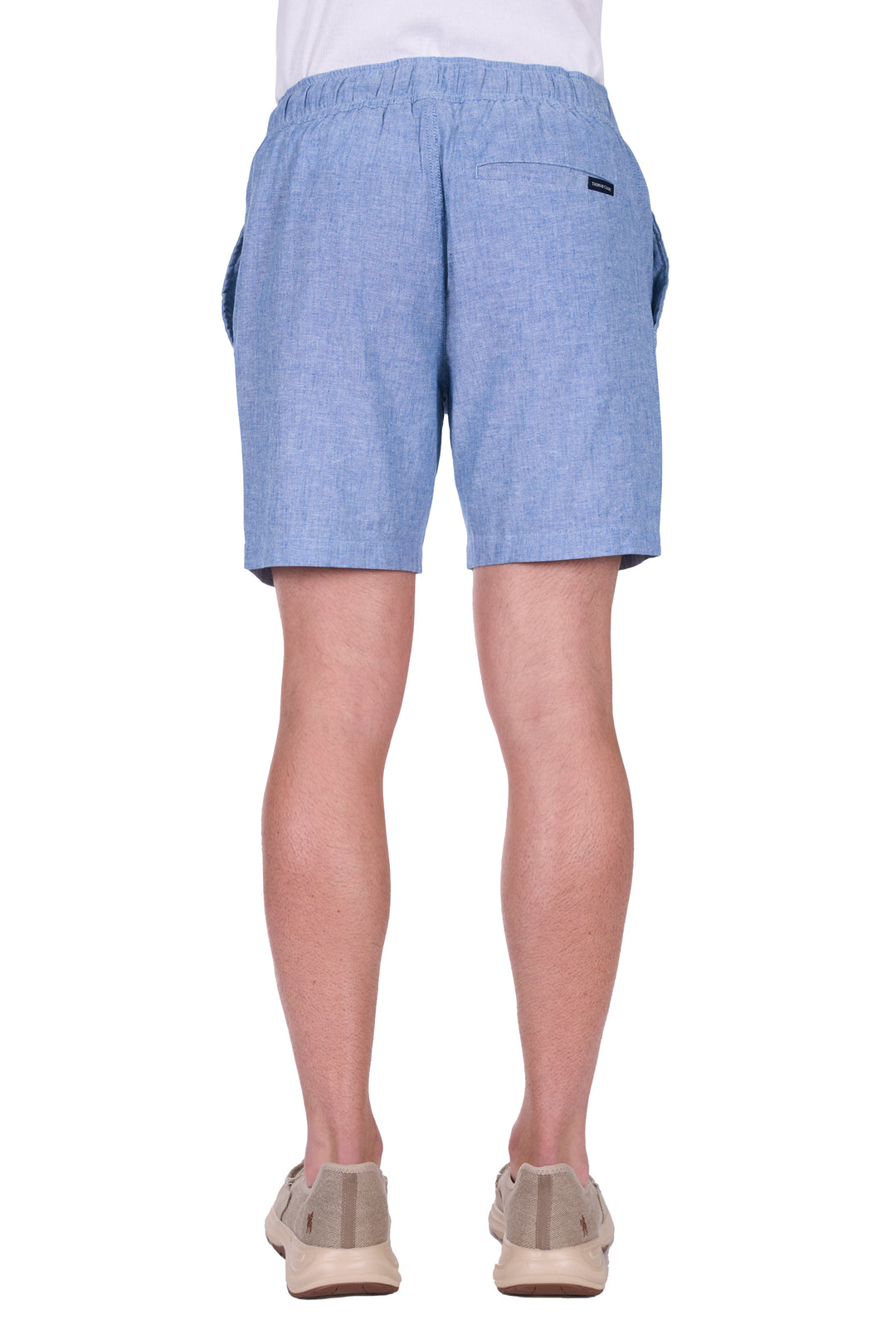 T5S1309004 Mens Felix Linen Short | Chambray