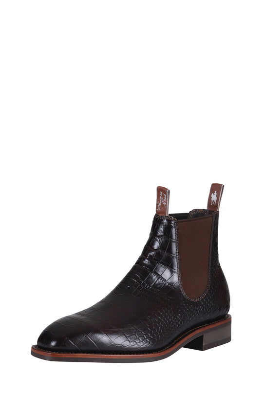 T5S18243 Men’s Trentham Cushion-Tech® EEE Fit | Brown Croc