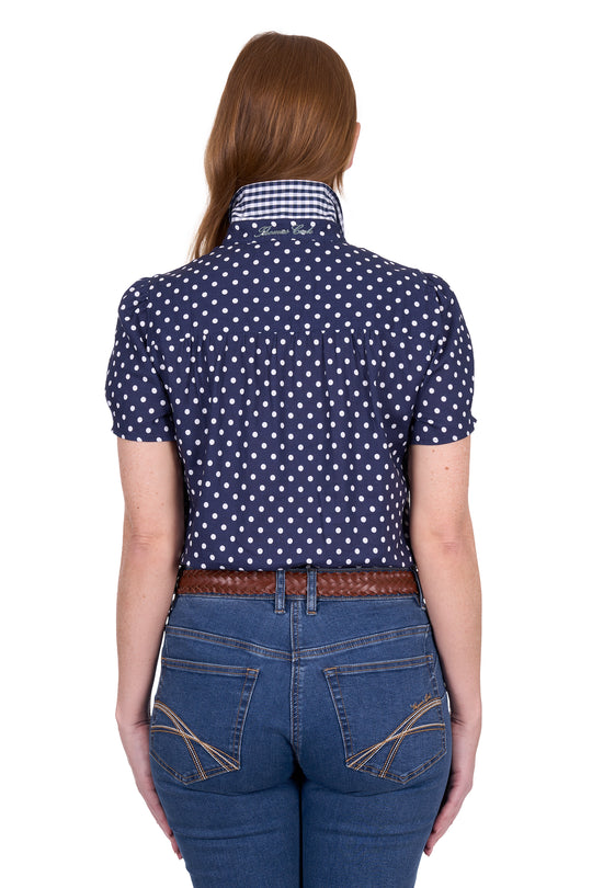 T5S2113081 Women’s Luna Linen Short Sleeve Shirt