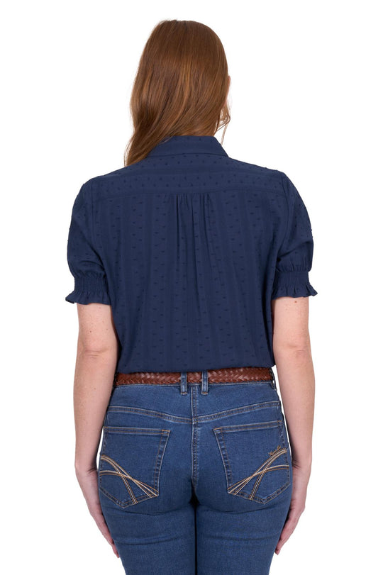 T5S2125078 Wmns Imogen SS Shirt | Navy