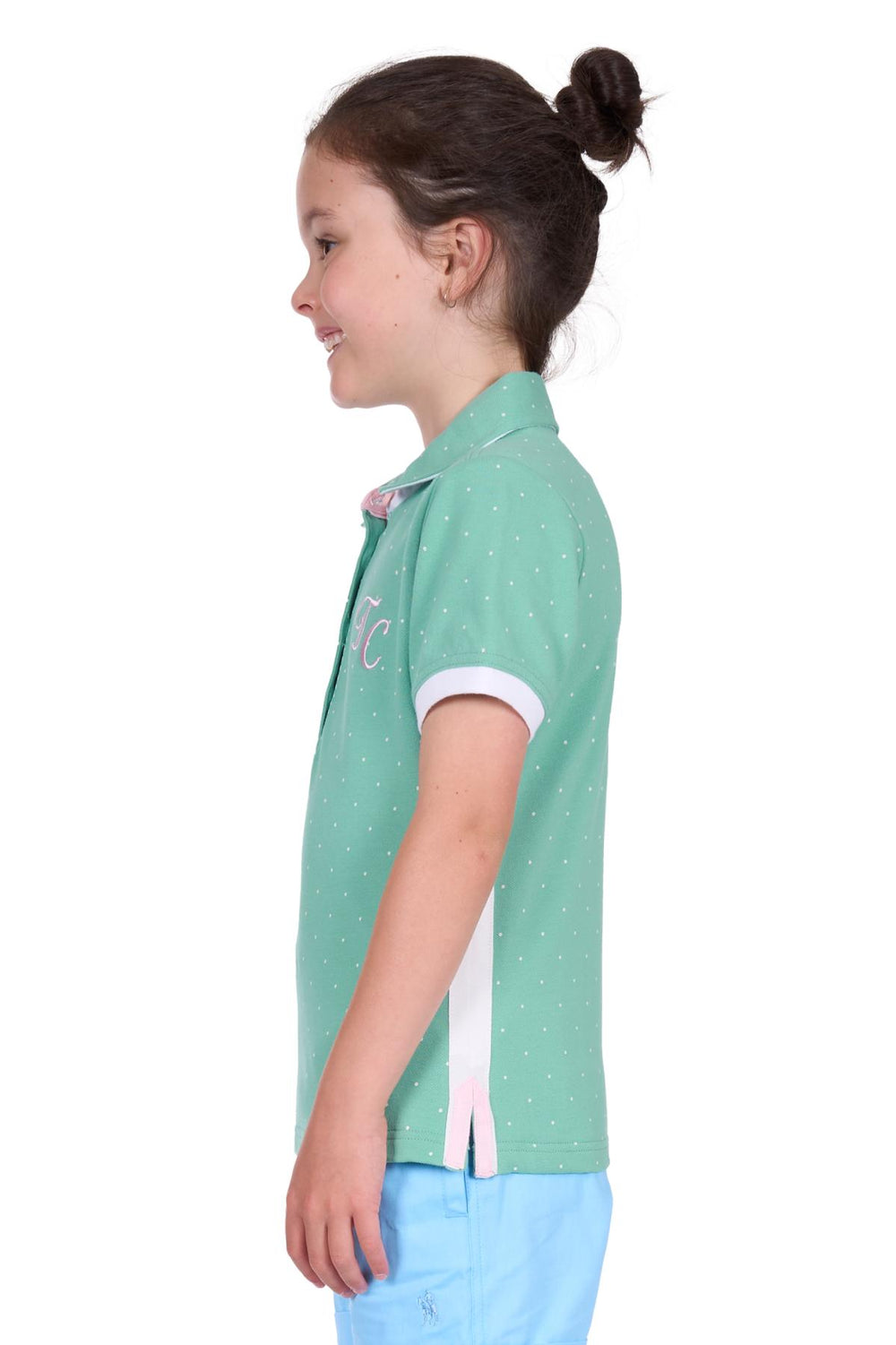 T5S5500060 Girls Stacie SS Polo | Mint