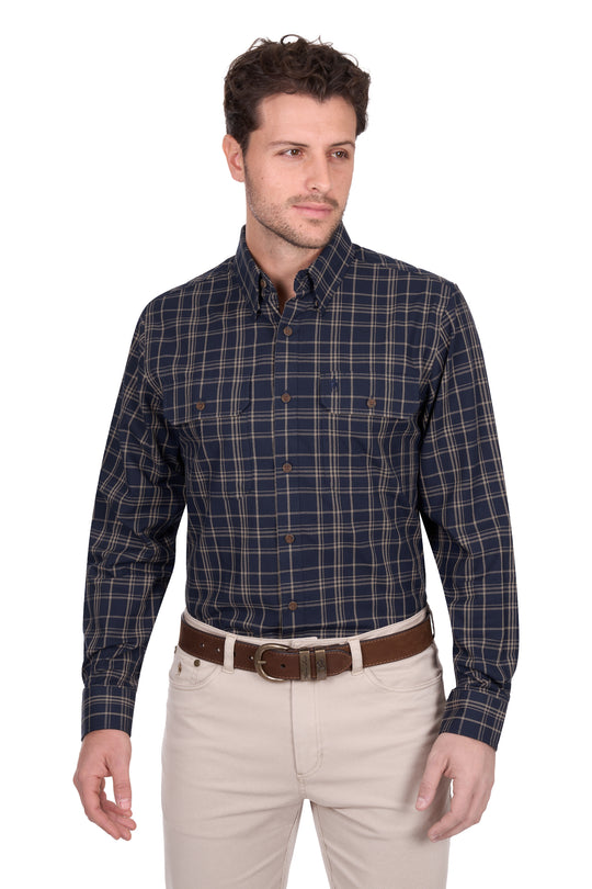 T6W1115034 Mens Adam 2 pocket Long sleeve Shirt