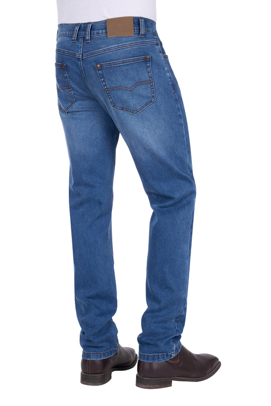 T6W1226102 Mens Brad Thermal Jean 32L | Light Wash