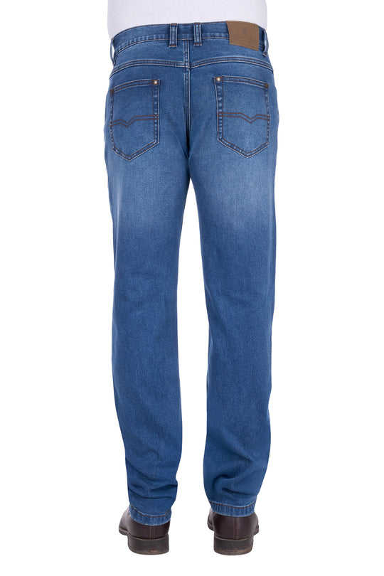 T6W1226102 Mens Brad Thermal Jean 32L | Light Wash