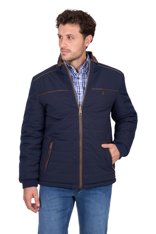 T6W1708170 Men soby Revs Jacket | Navy/Tan