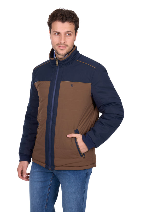 T6W1708170 Men soby Revs Jacket | Navy/Tan