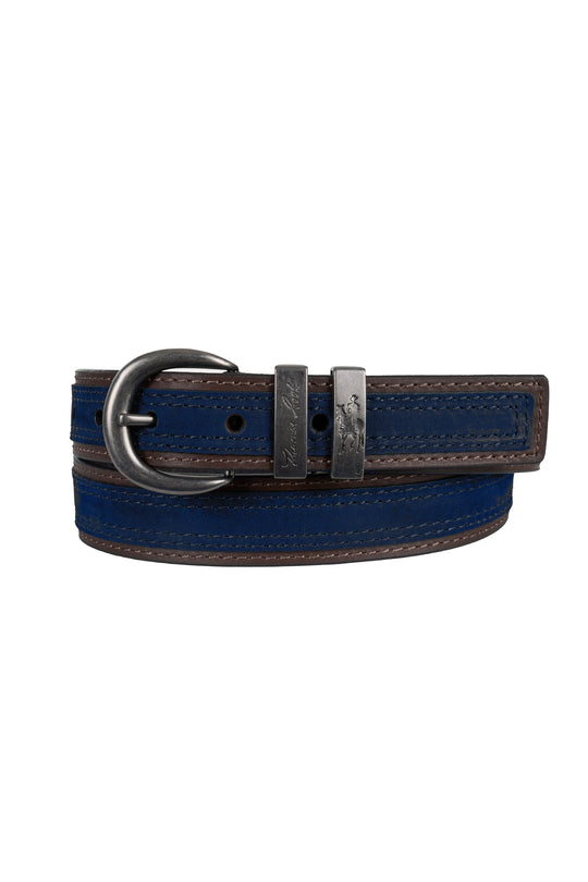 T6W1957BEL Delaney Belt | Navy Tan