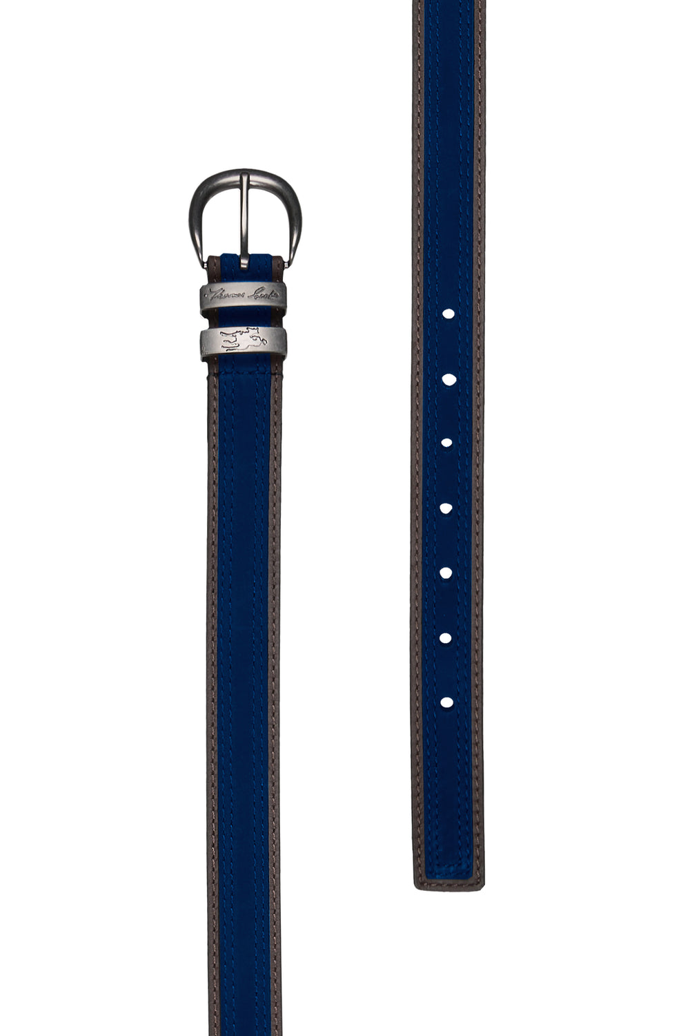T6W1957BEL Delaney Belt | Navy Tan