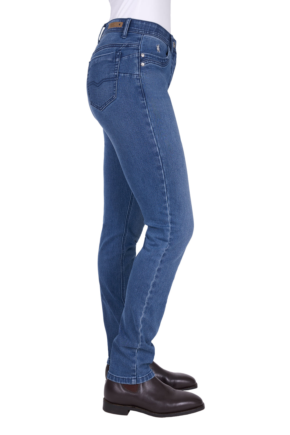 T6W2205102 Wmns Julia Thrml Jean 32L | Light Wash