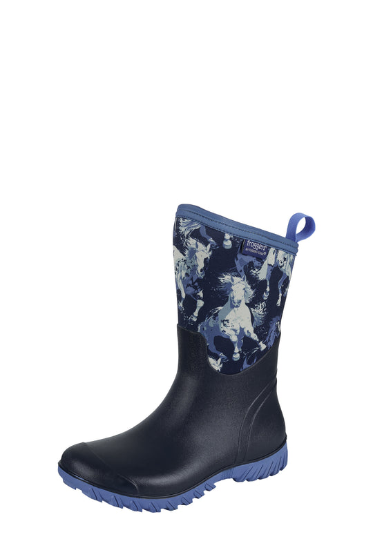 T6W28505 Women's Froggers Cirrus Mid Boot | Navy / Blue