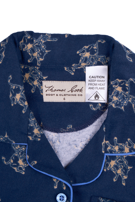 T6W3924133 Boy’s Ezra Long Sleeve Pyjamas | Navy