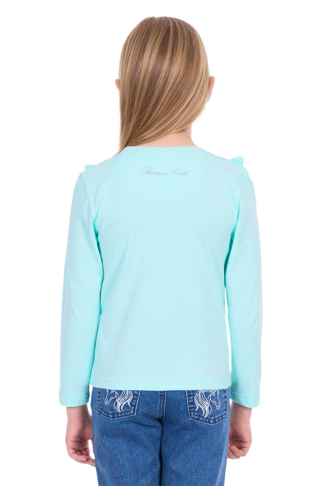 T6W5501137 Girls Amy LS Tee | Blue